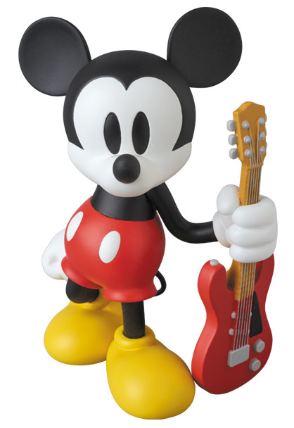 Mickey Mouse (Guitar), Disney, Medicom Toy, Number (N)ine, Pre-Painted, 4530956212517